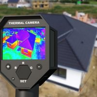 Detecting,Heat,Loss,At,The,House,With,Infrared,Thermal,Camera