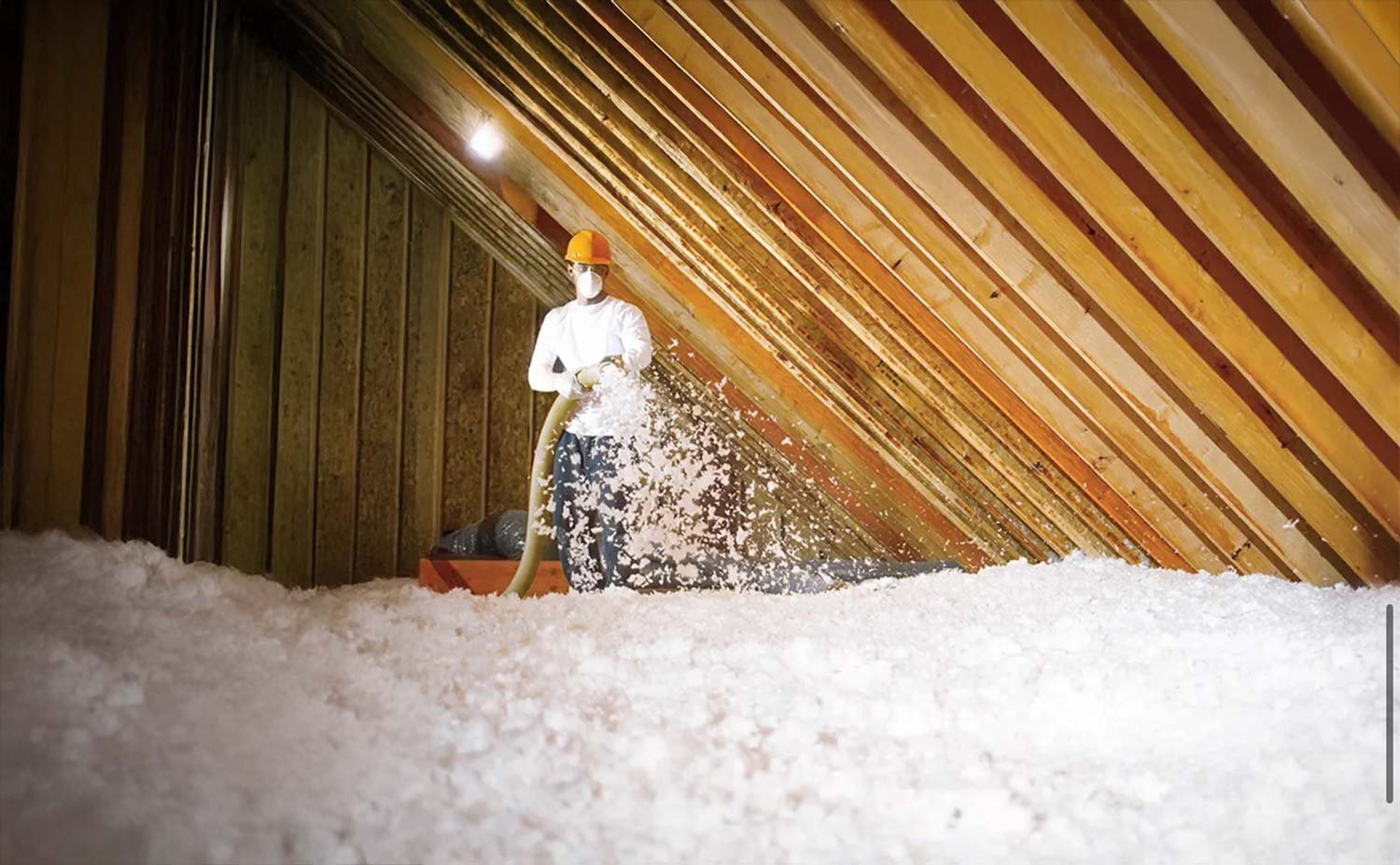 Blow Insulation In Attic